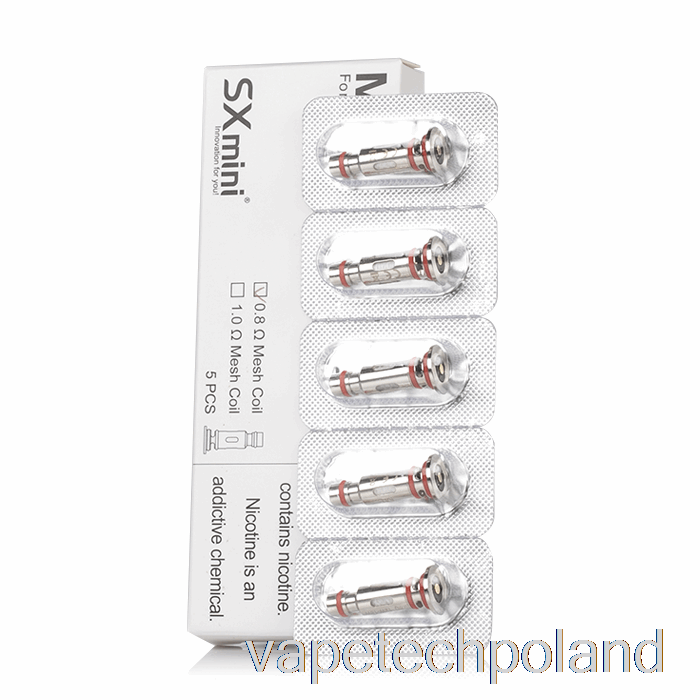 Sklep Vape Warszawa Yihi Sxmini Mk Pro Class Cewki Zamienne 0.8ohm Mk Pro Cewki